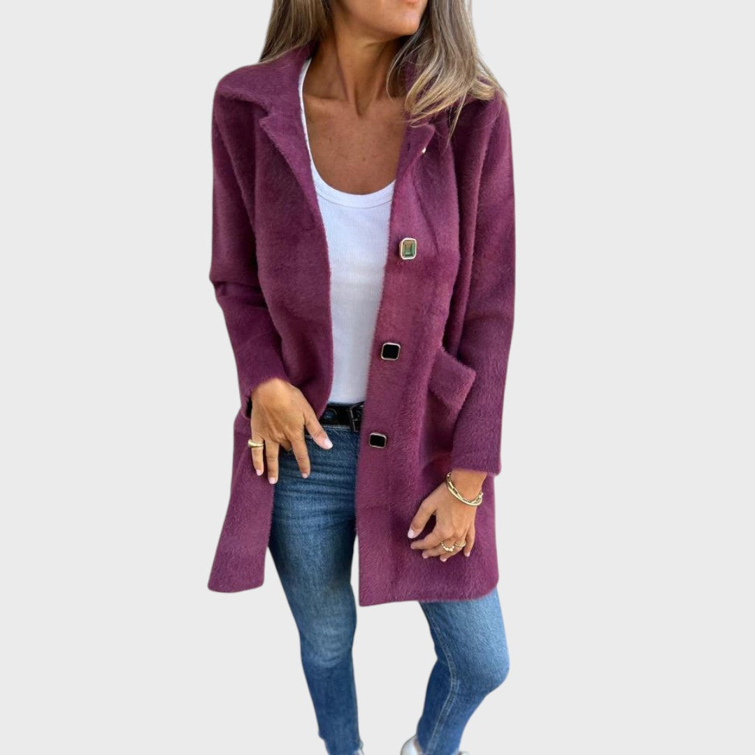 Karolína | Elegantní, hrubý kabát