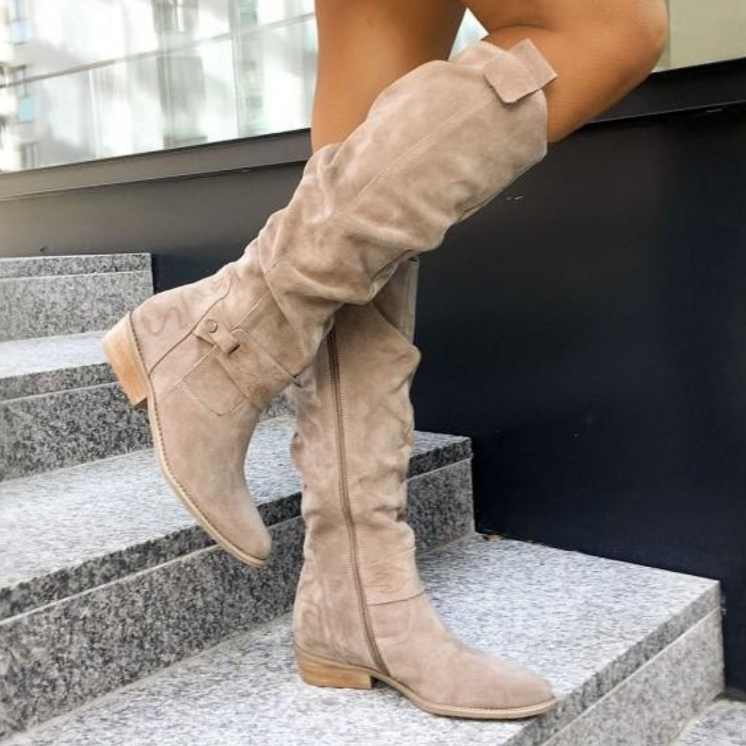 Agnieszka – Elegantní dlouhé kozačky