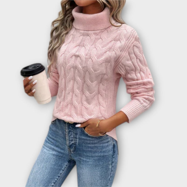 Amelia – Elegantní pletený rolák
