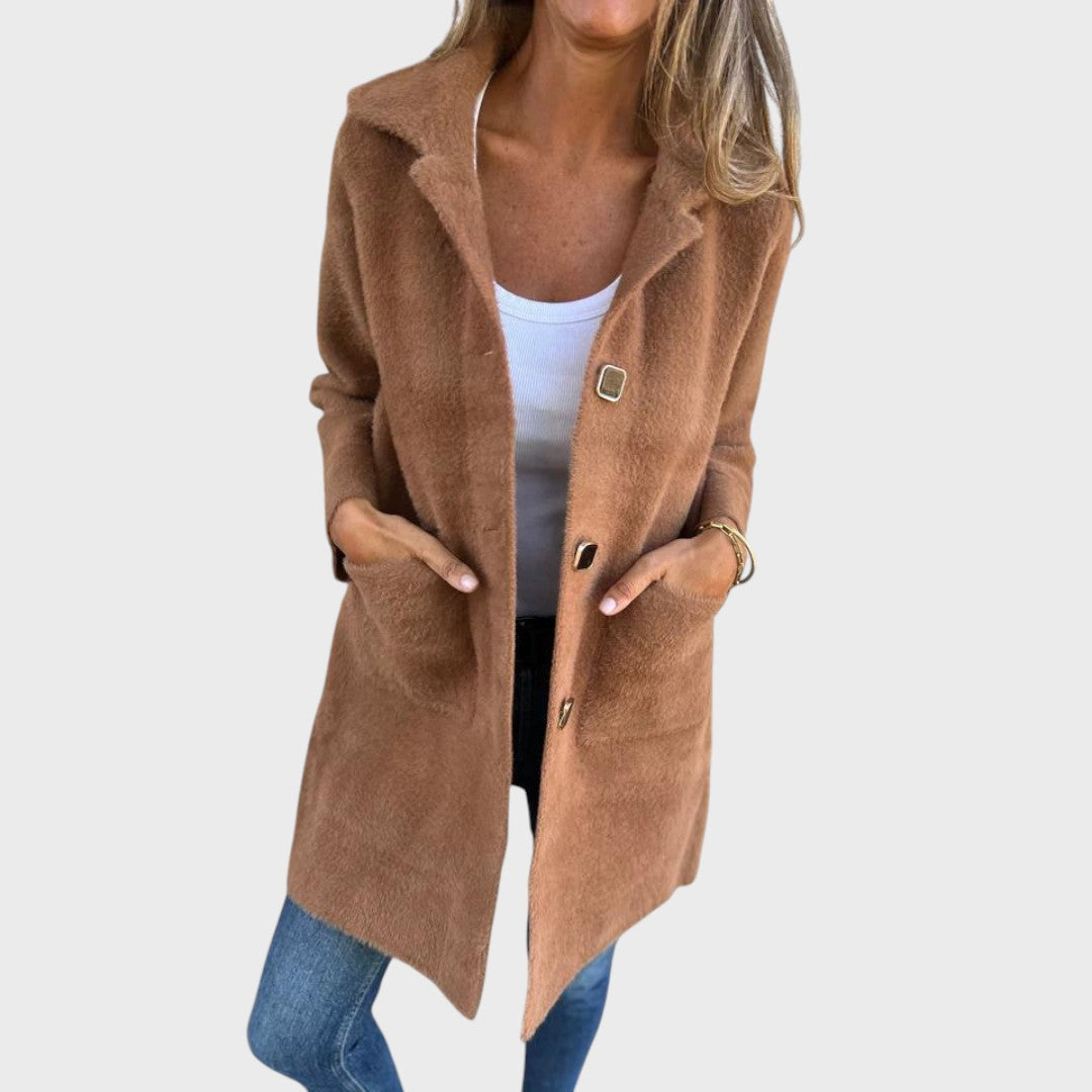 Karolína | Elegantní, hrubý kabát