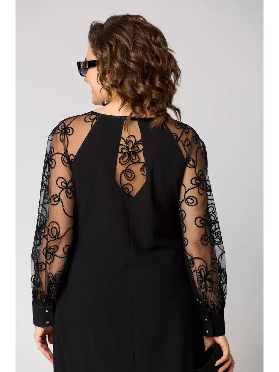 Svetlana | Klasické šaty s krajkovými rukávy