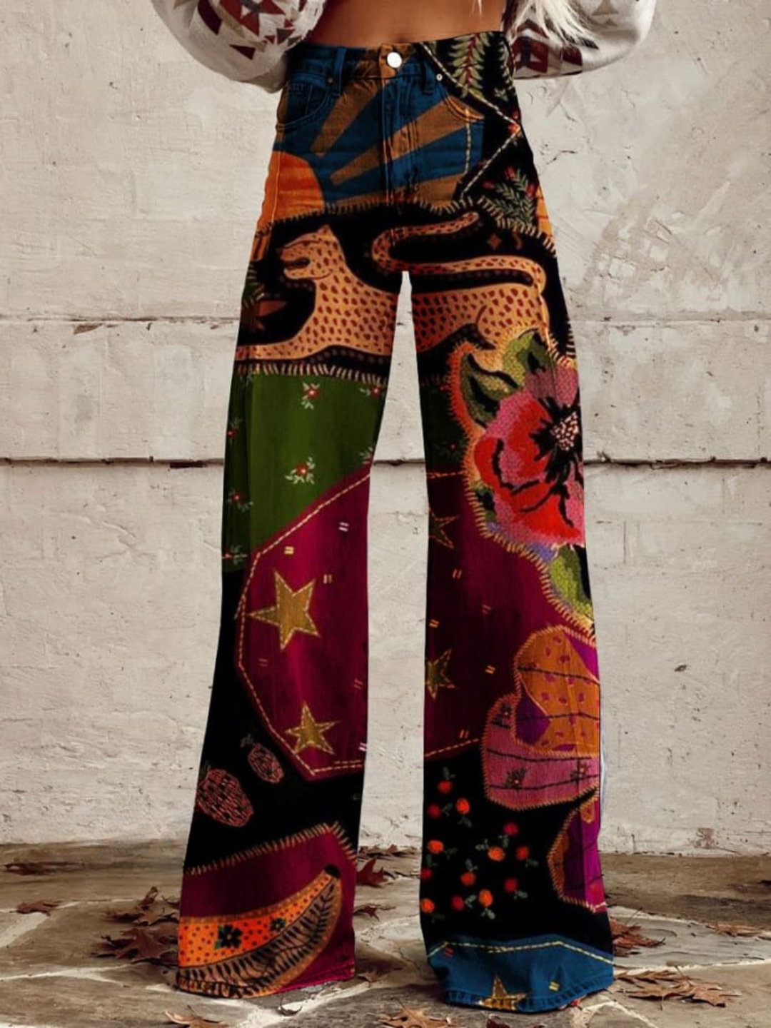 Adéla - Boho Chic Kalhoty