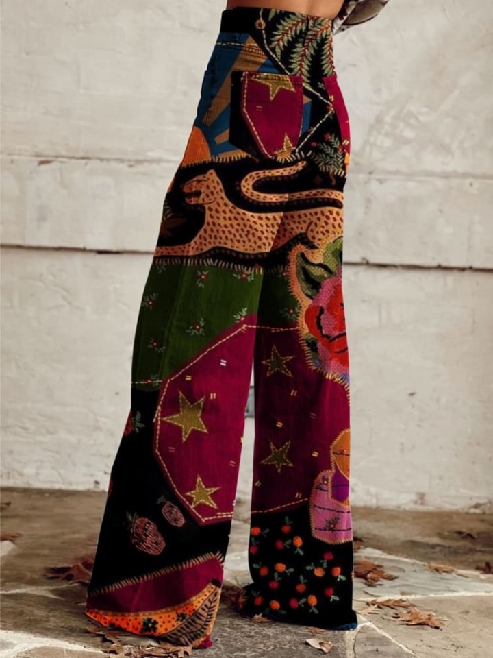 Adéla - Boho Chic Kalhoty