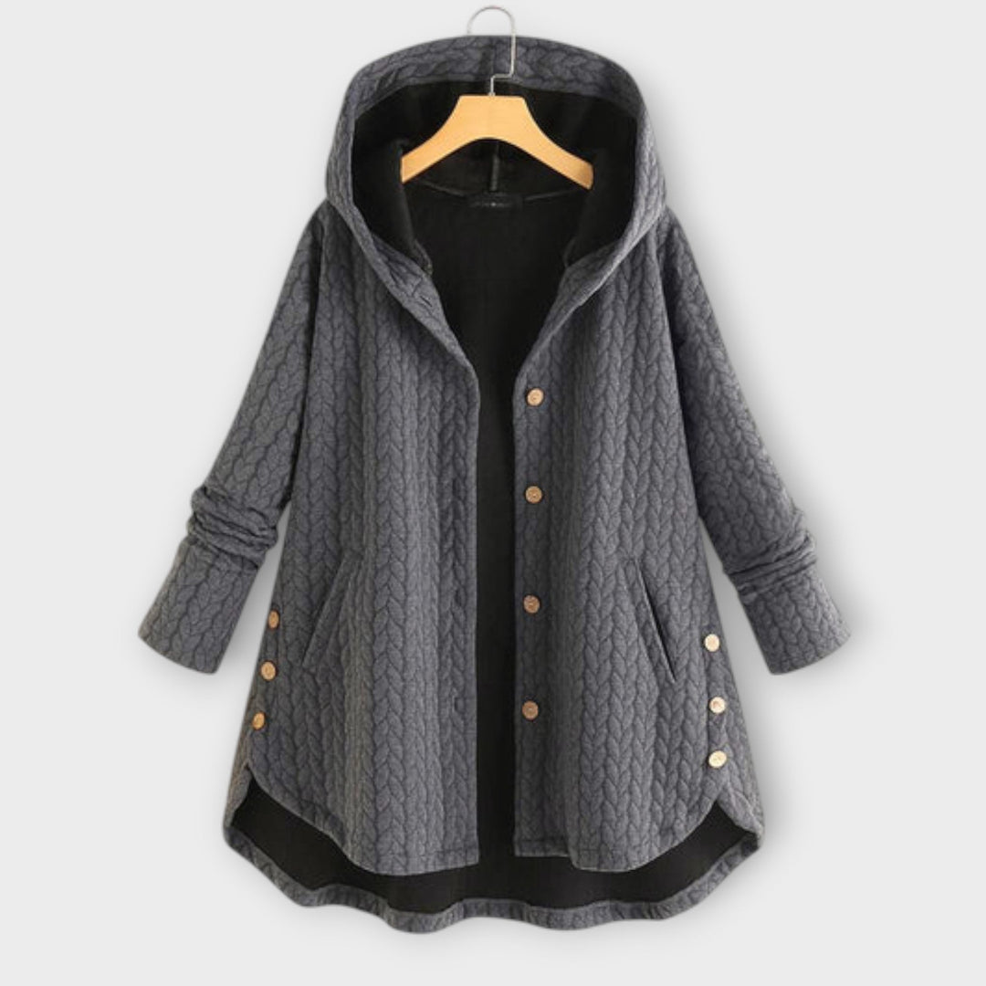 Leslie - Teplá Button-Up Bunda