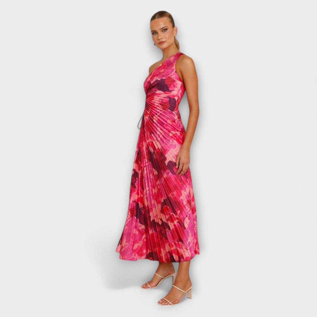 Sienna - Elegantní Maxi Šaty s Výřezem