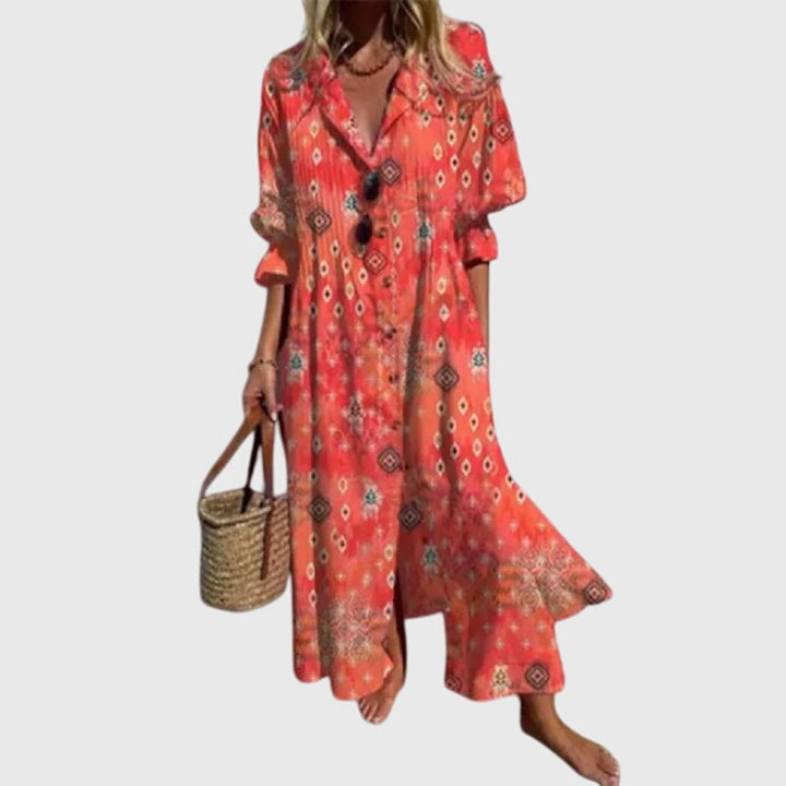 Bára - Boho stylové šaty