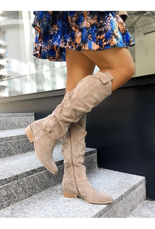Agnieszka – Elegantní dlouhé kozačky