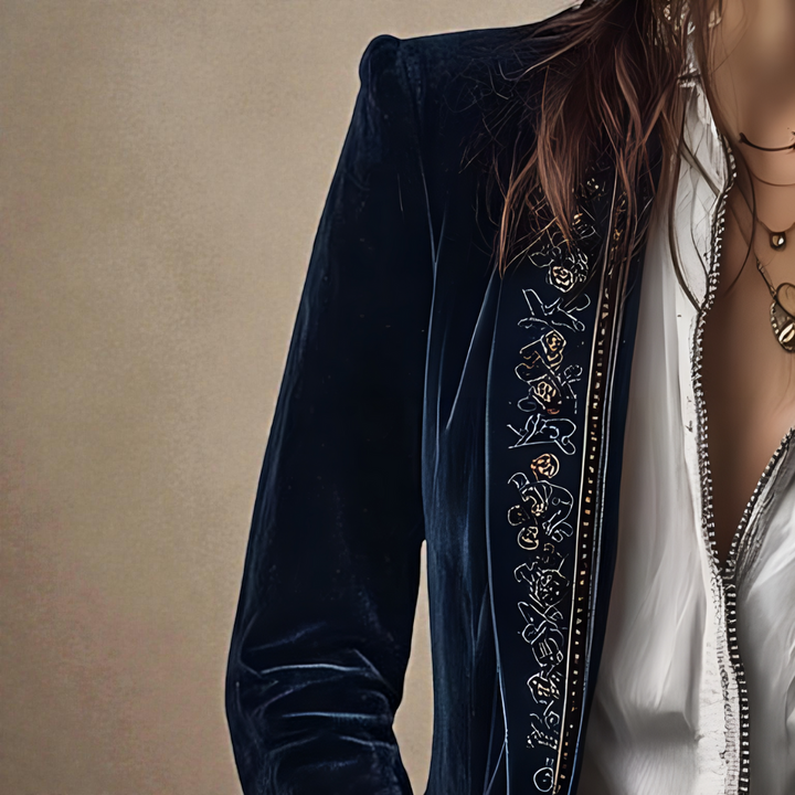 Tereza | Elegantní sametová bunda