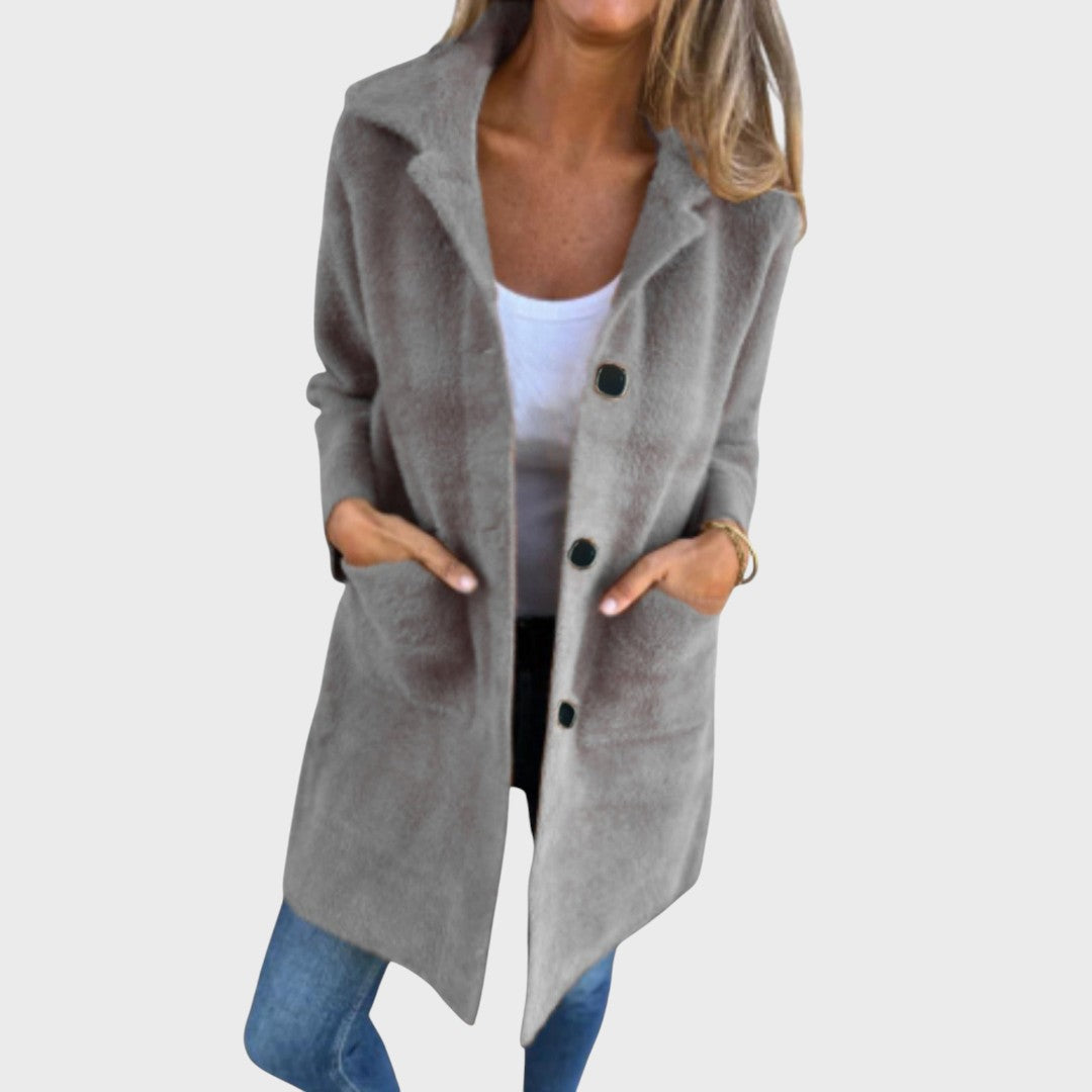 Karolína | Elegantní, hrubý kabát