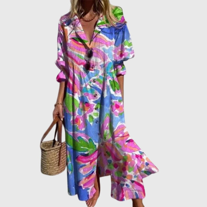 Bára - Boho stylové šaty
