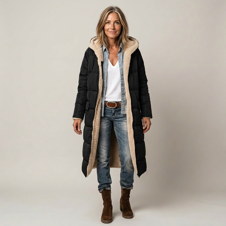 Amelia | Elegantní oboustranný kabát
