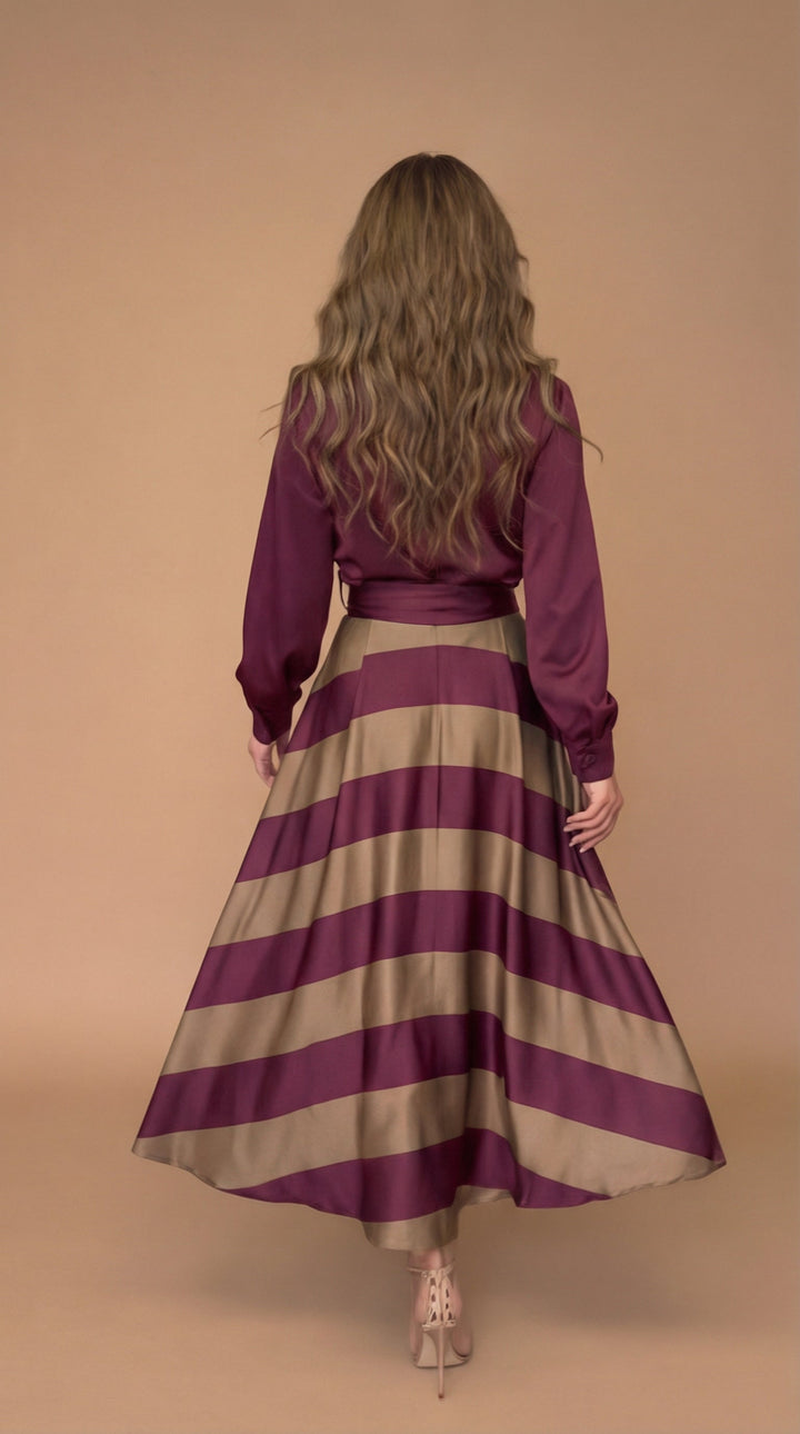 Markéta - Elegantní šaty s mašlí